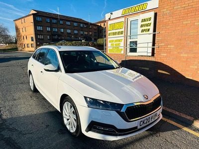White Used 2020 Skoda Octavia SE L First Edition Estate | £17,490 (A bit pricey)