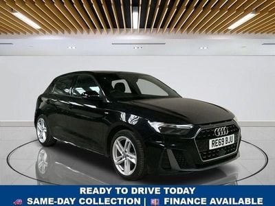 Used Audi A1 Sportback S-Line 95 HP (69 kW) 2019 Black Hatchback