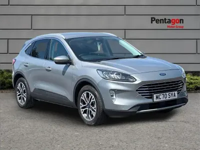 Second-hand Ford Kuga Titanium 120 CP (88 kW) 2020 Argintiu SUV