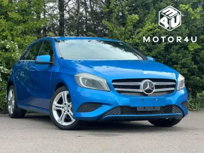Used Mercedes A180 122 HP (89 kW) 2013 Blue Hatchback