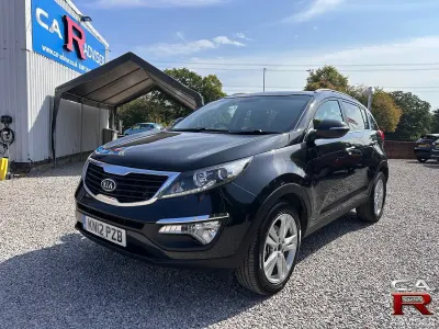 Used Kia Sportage 115 HP (84 kW) 2012 Black SUV
