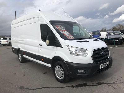 Used Ford Transit Trend 130 HP (95 kW) 2021 White Van
