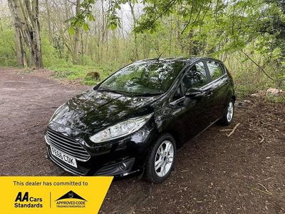 Used Ford Fiesta Zetec 2016 Black Hatchback