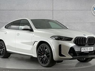 White Used 2025 BMW X6 M Sport SUV | £63,950 (Expensive)