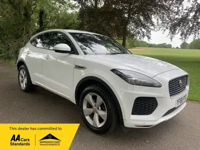 Used Jaguar E-Pace R-Dynamic 150 HP (110 kW) 2018 White SUV