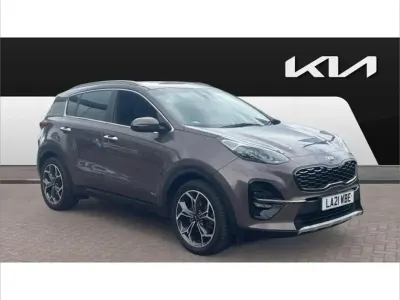 Used Kia Sportage GT-Line 177 HP (130 kW) 2021 Brown SUV
