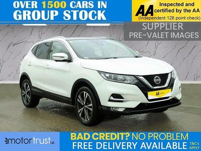 Used Nissan Qashqai N-Connecta 115 HP (84 kW) 2018 White SUV
