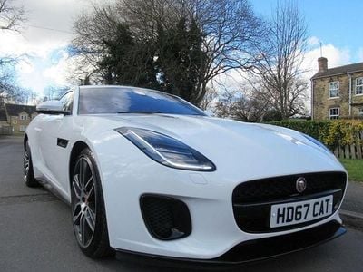 White Used 2017 Jaguar F-Type R-Dynamic Coupe | £18,995 (Expensive)