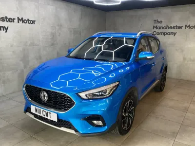 Usado MG ZS Exclusive 106 CV (77 kW) 2022 Azul SUV
