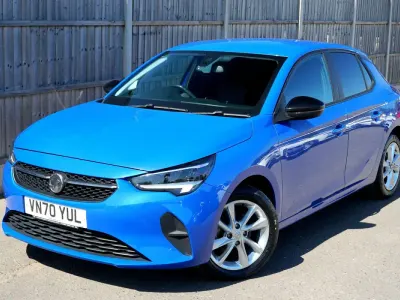 Used Vauxhall Corsa 75 HP (55 kW) 2020 Blue Hatchback