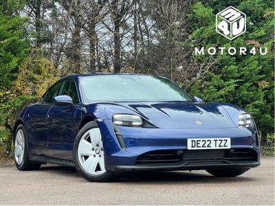 Used Porsche Taycan 300 kW (408 HP) 2022 Blue Sedan