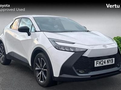 White Used 2024 Toyota C-HR Design SUV | £24,609 (Fair price)