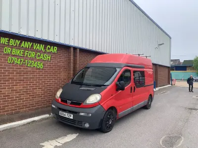 Used Vauxhall Vivaro 2004 Red MPV