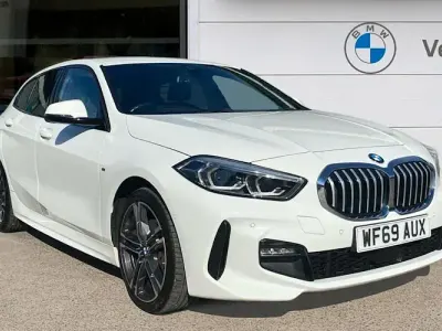 Used BMW 118 M Sport 140 HP (102 kW) 2019 White Hatchback