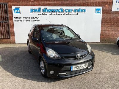 Used Toyota Aygo 68 HP (50 kW) 2012 Black Hatchback