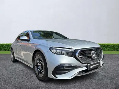 Used Mercedes E200 AMG line 204 HP (150 kW) 2025 Silver Sedan