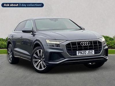 Used Audi Q8 S-Line 286 HP (210 kW) 2020 Grey SUV