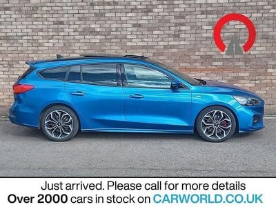 Used Ford Focus ST-Line X 150 HP (110 kW) 2018 Blue Estate