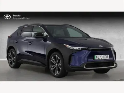 Used Toyota bZ4X 157 kW (214 HP) 2023 Blue SUV