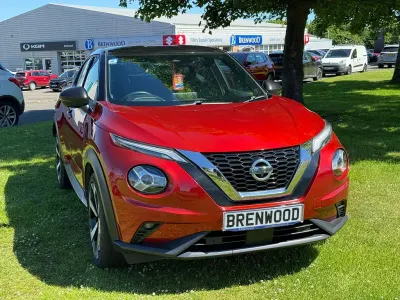 Used Nissan Juke S 114 HP (83 kW) 2021 Red SUV
