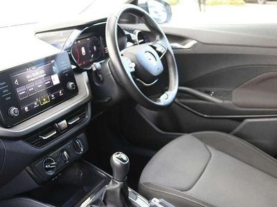 Used Skoda Fabia Colour Edition 94 HP (69 kW) 2023 Candy white body / graphite grey metallic roof Hatchback