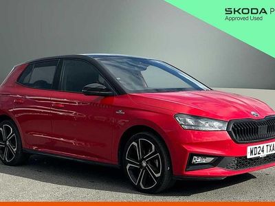 Used Skoda Fabia Monte Carlo 147 HP (108 kW) 2024 Red Hatchback