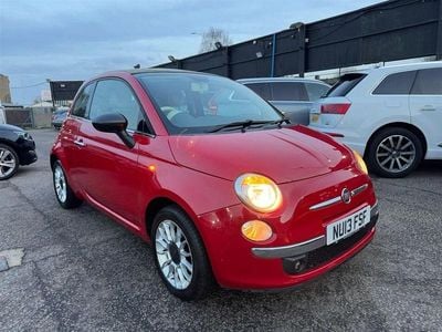 Used Fiat 500C Lounge 69 HP (50 kW) 2013 Red Cabriolet