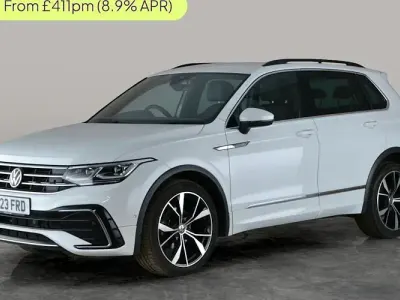 Used VW Tiguan R-line 150 HP (110 kW) 2023 White SUV