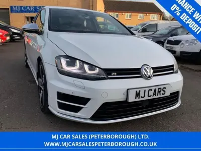 Second-hand VW Golf VII R 300 CP (220 kW) 2014 Alb Hatchback