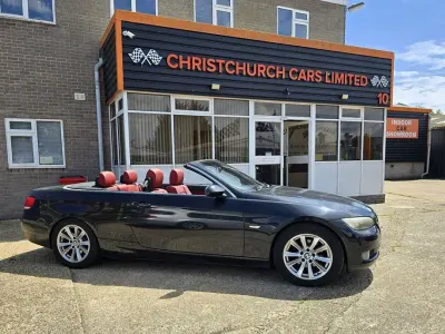 Used BMW 320 Cabriolet Basis 170 HP (125 kW) 2008 Black Cabriolet
