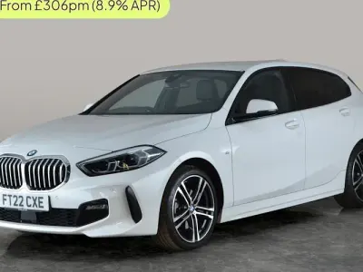 Used BMW 118 M Sport 136 HP (100 kW) 2022 White Hatchback