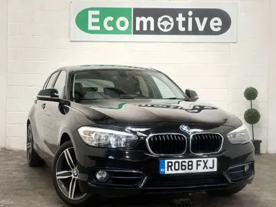 Usado BMW 118 Sport Line 2018 Preto Citadino
