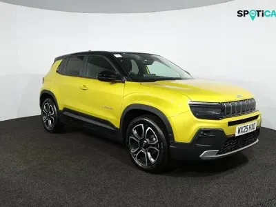 Used Jeep Avenger Summit 101 HP (74 kW) 2025 Yellow/black SUV