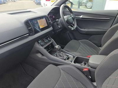 Used Skoda Karoq SportLine 150 HP (110 kW) 2025 Brilliant silver metallic SUV