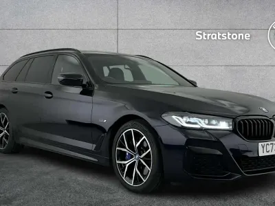 Begagnad BMW 530e M Sport 288 HK (211 kW) 2023 Svart Kombi