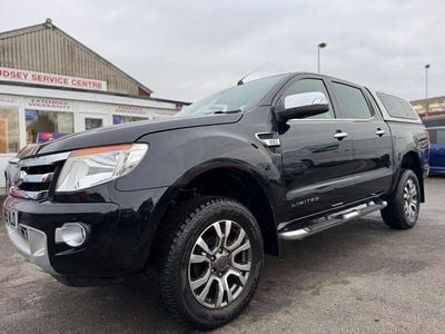 Black Used 2015 Ford Ranger Limited Pickup | £10,995 (A bit pricey)