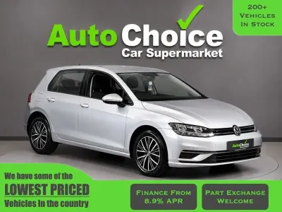 Begagnad VW Golf VII SE 125 HK (91 kW) 2017 Silver Halvkombi