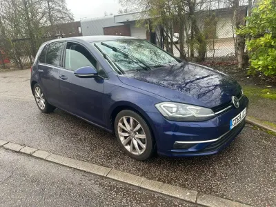 Used VW Golf VII GT 150 HP (110 kW) 2020 Blue Hatchback