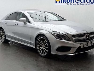 Used Mercedes CLS220 AMG line 177 HP (130 kW) 2016 Silver Coupe