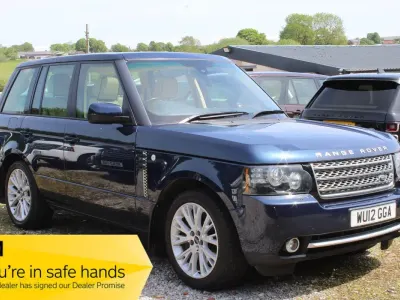 Used Land Rover Range Rover 313 HP (230 kW) 2012 Blue SUV
