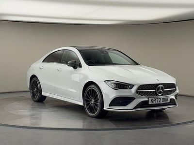 Used Mercedes CLA250e AMG line 218 HP (160 kW) 2022 Digital white Sedan