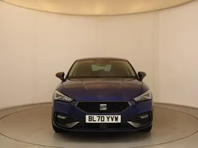 Used Seat Leon FR 201 HP (147 kW) 2020 Blue Hatchback