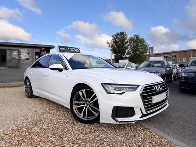 White Used 2018 Audi A6 S-Line Sedan | £15,495 (A bit pricey)