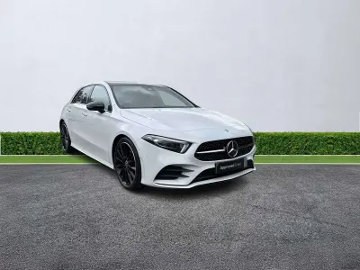 Used Mercedes A200 AMG Line Premium Plus 2023 White Hatchback