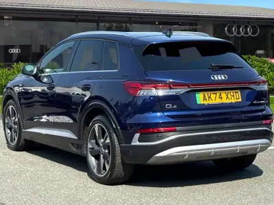 Used Audi Q4 e-tron S-Line 210 kW (286 HP) 2025 Blue SUV
