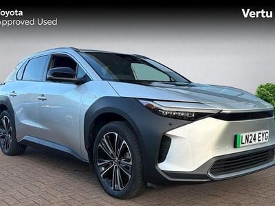 Silver Used 2024 Toyota bZ4X SUV | £26,566 (Fair price)