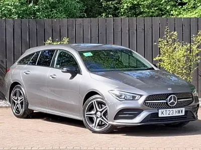 Używany Mercedes CLA250e AMG Line Premium 218 KM (160 kW) 2023 Szary Sedan/Limuzyna