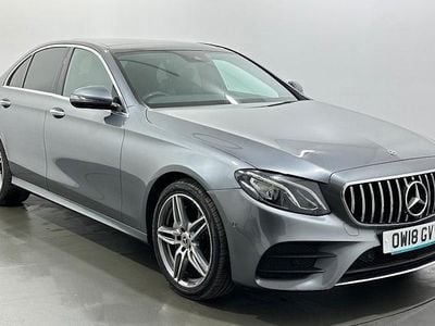 Grey Used 2018 Mercedes E220 AMG Line Premium Sedan | £14,645 (Fair price)