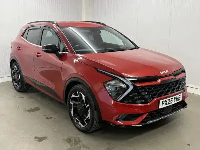 Used Kia Sportage GT-Line 136 HP (100 kW) 2025 Red SUV