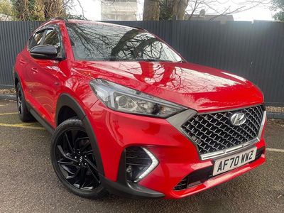 Red Used 2020 Hyundai Tucson N Line SUV | £15,998 (Fair price)